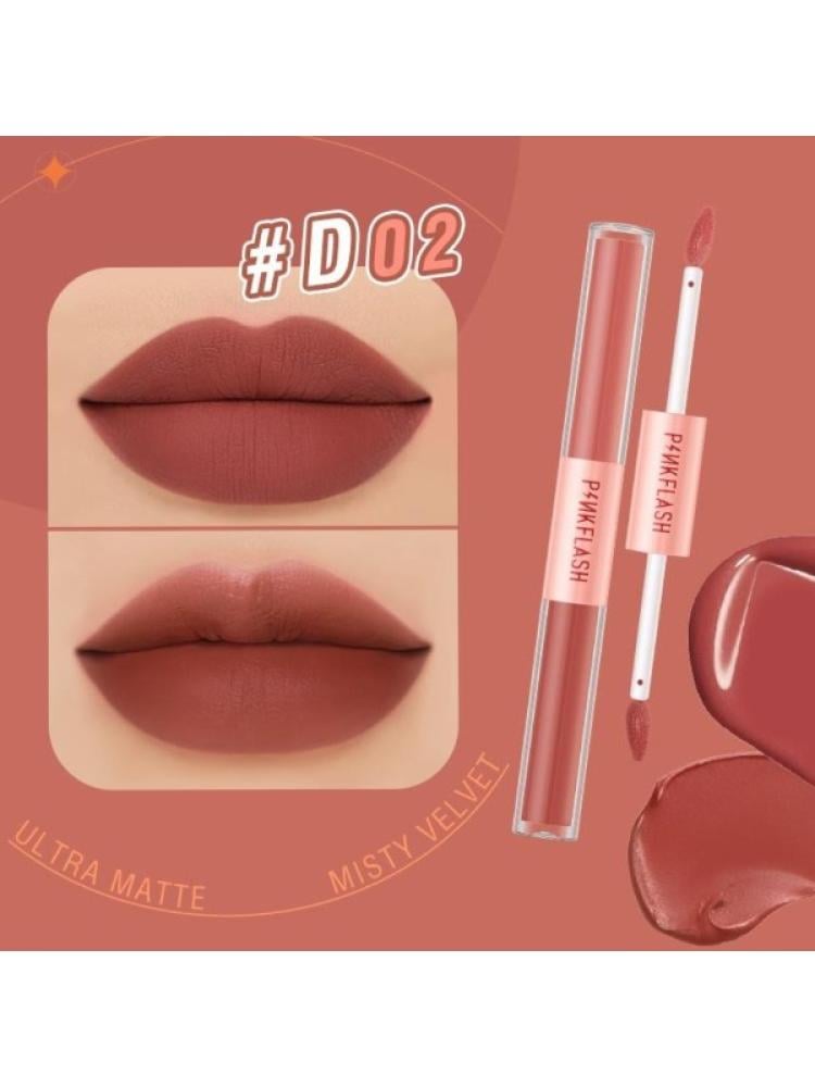 أحمر شفاه لامع طويل الأمد D02